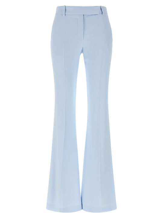 Flared Leg Pants Light Blue