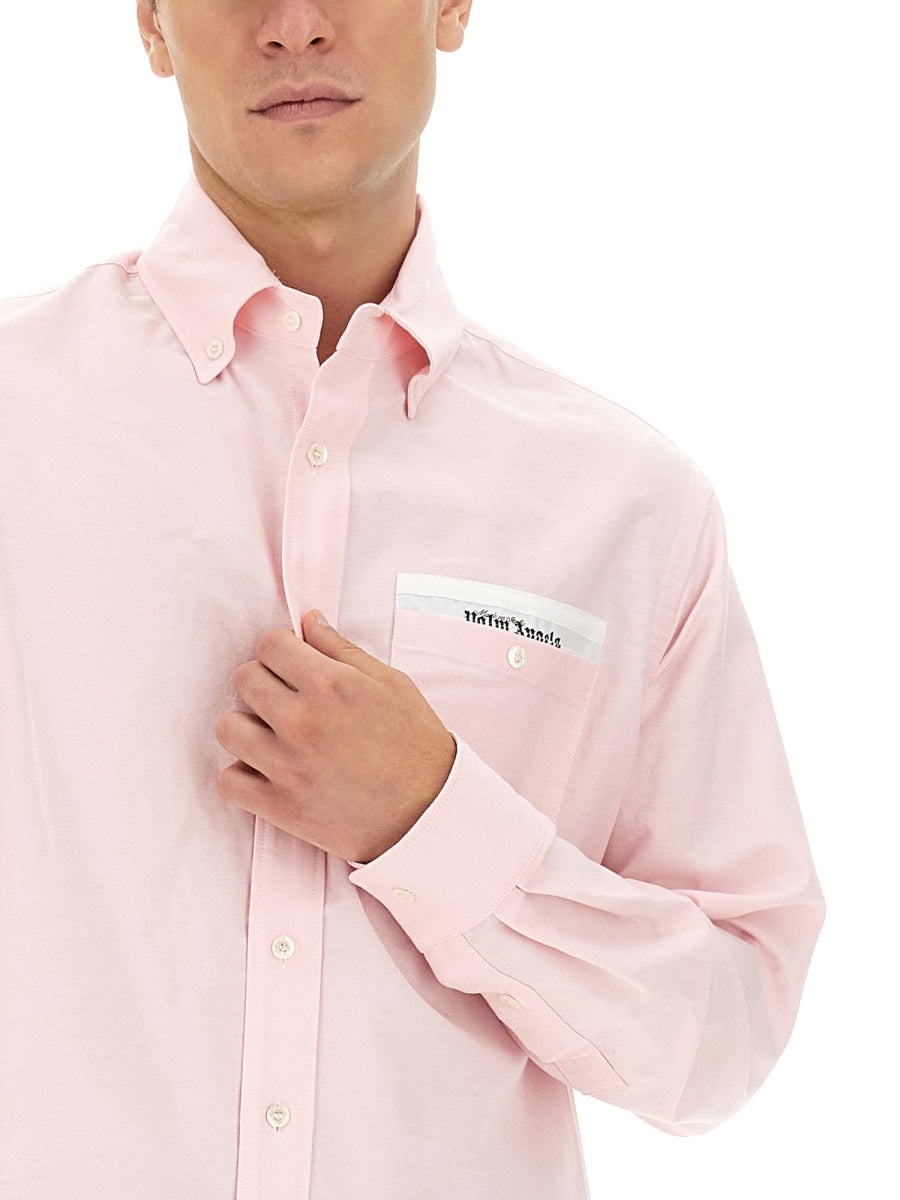 Palm Angels Shirts - Pink | Wanan Luxury