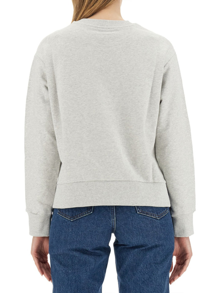 A.P.C. Sweatshirts - Grey | bd1afd9092efd3e0fde7a79a634c1c10edda1f97