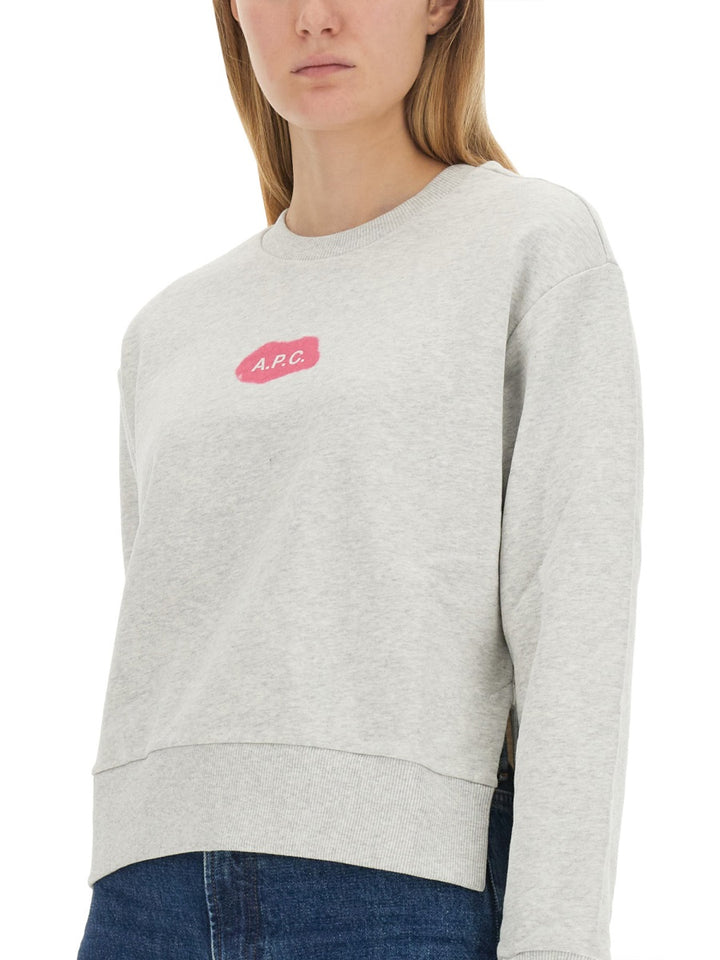 A.P.C. Sweatshirts - Grey | afdc588c3f09dce3a8505acca5a99c3bad32a2ca