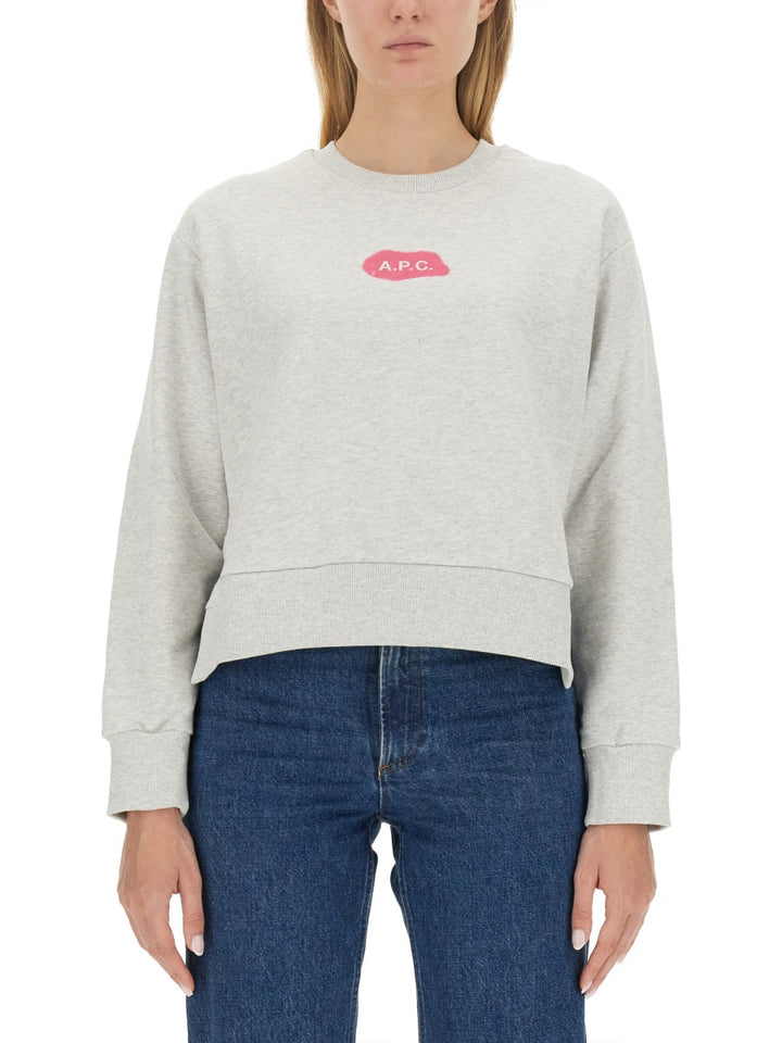 A.P.C. Sweatshirts - Grey | 820d28bd807f3aa7bf4d05cc1e70f6ff1ff6a873