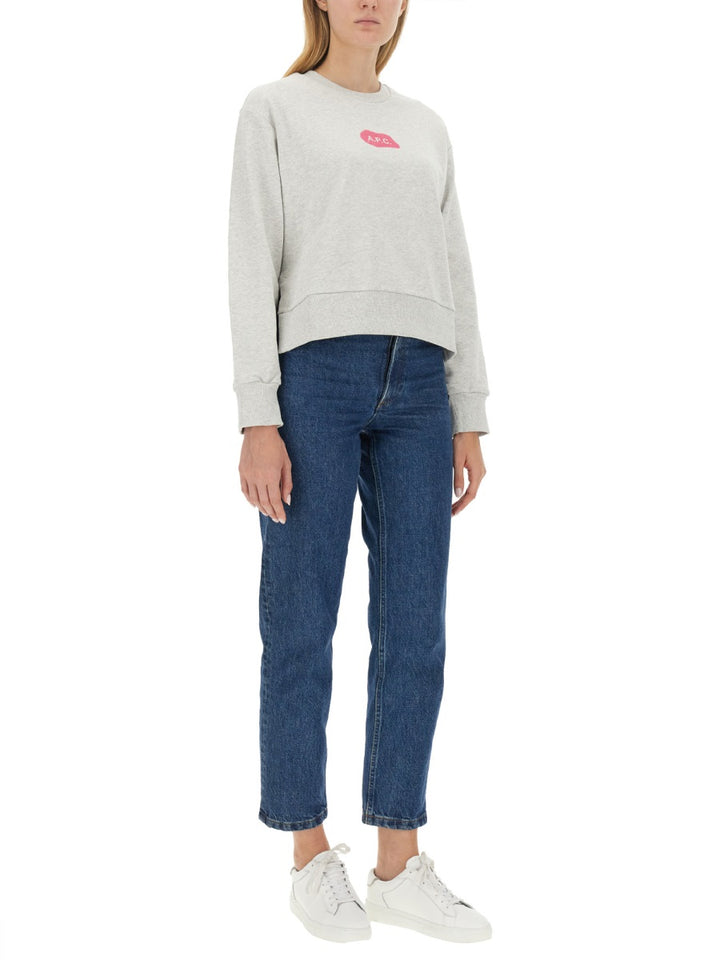 A.P.C. Sweatshirts - Grey | 67d9677b15c37842c181aa9db45245a1882a51b1
