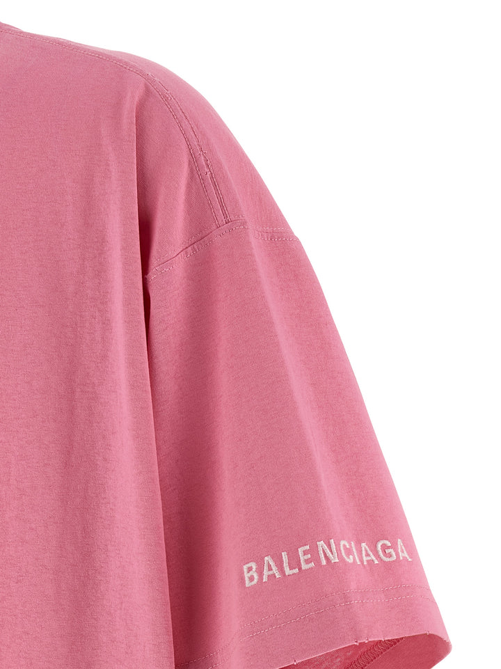 Balenciaga Vip Team T-shirt - Pink | 841d12e049614caf9e1f1def37dd10cc81bff610