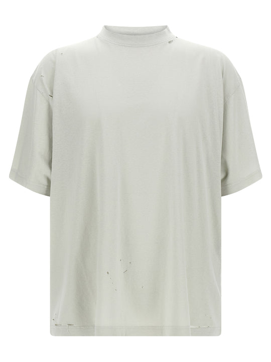 Blackletter Script T-Shirt Beige