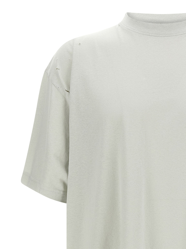 Balenciaga Blackletter Script T-shirt - Beige | a94c463983d7be0050ffcc127683d03f99fe005b