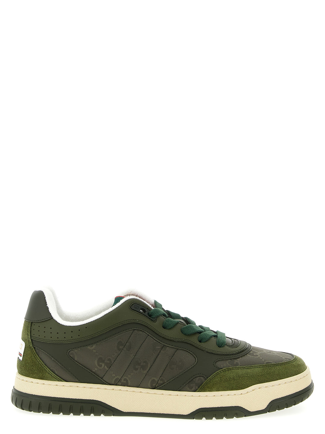 Gucci Gucci Re-Web Sneakers - Green | 020030a414b10c58c718e20dbe93c8487d12bf07