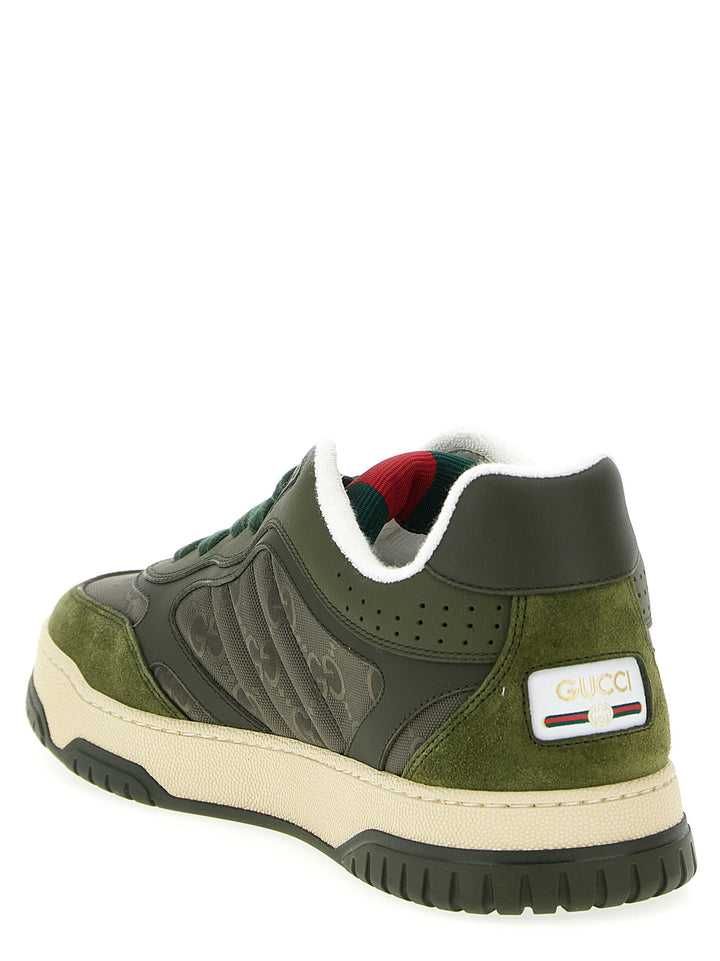Gucci Gucci Re-Web Sneakers - Green | 3da28ff1a73958fc34c352d7b2b05723f0c928a7