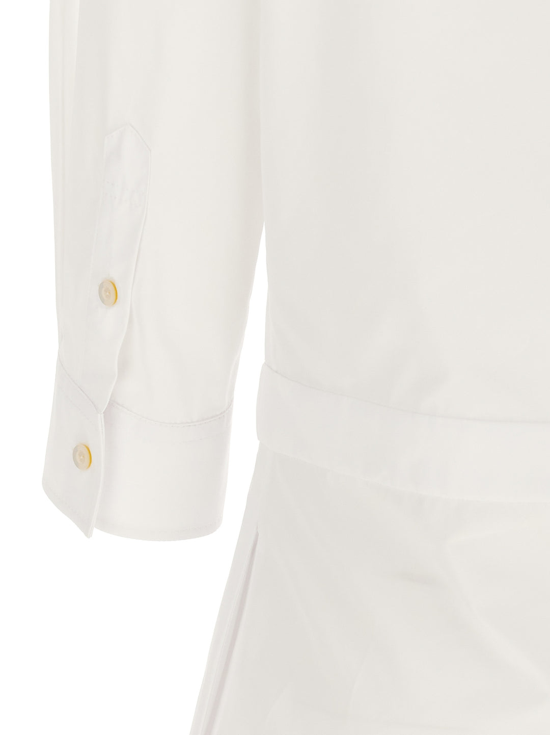 Gucci Morsetto Chemisier Dress Dresses - White | 52665cae90e2c446f655ecd2729d2929a7f83ab3