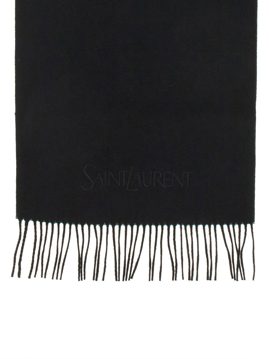 Saint Laurent Scarves & Gloves - Black | 7b9ad4146a48d35d132caa6e0de4e3c6c88ce76a