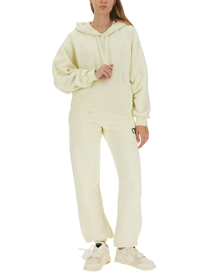 Off-White Sweatshirts - Beige | Wanan Luxury