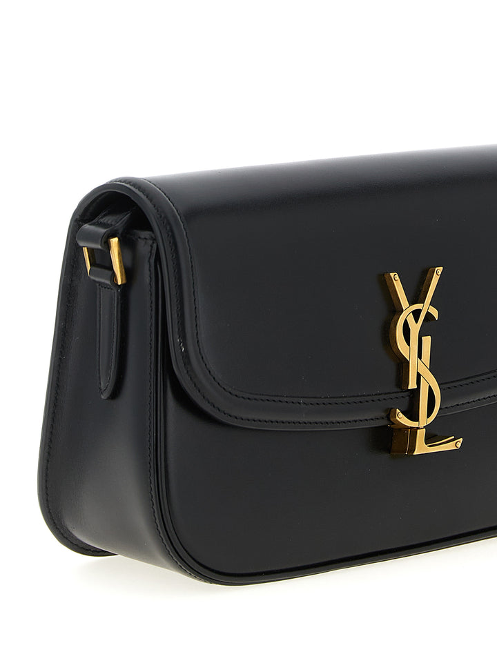 Saint Laurent Solferino Shoulder Bags - Black | fc98b3a51f0a0fe7d719b8a8bd035659487de545