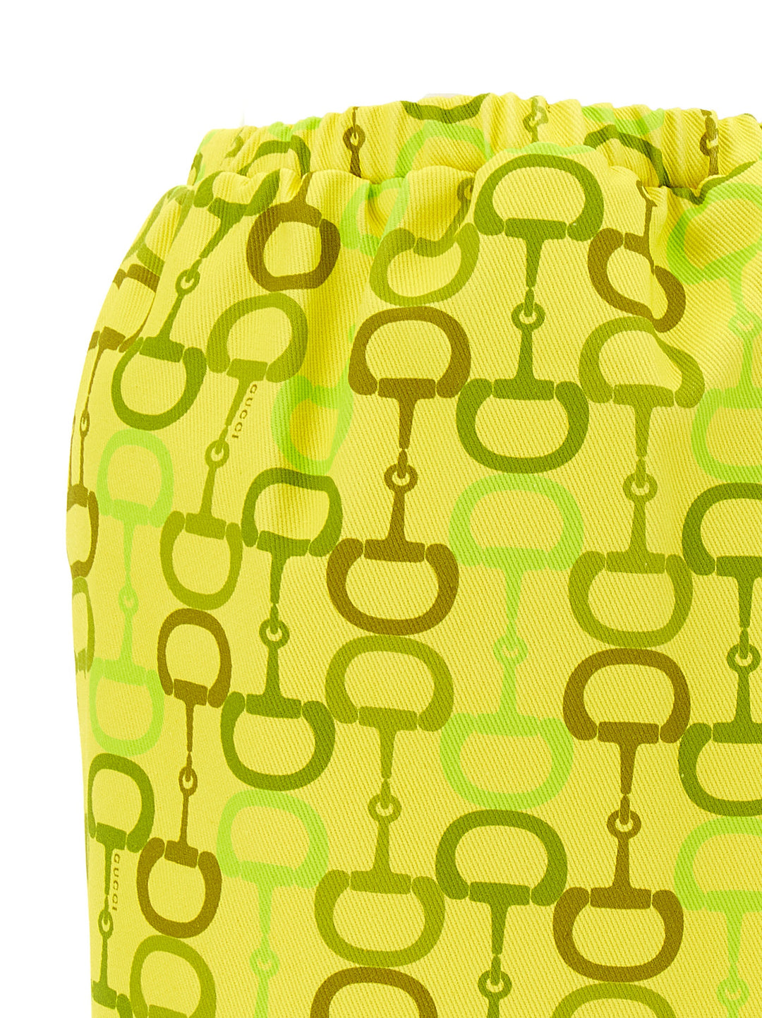 Gucci Horsebit Print Skirt Skirts - Yellow | 2a60f7e72b208a33fef7059c1c04f40ffecbb0f2