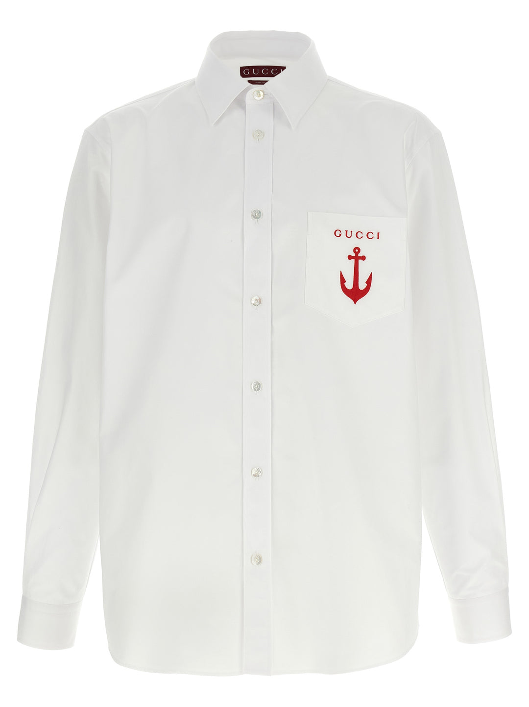 Gucci Poplin Shirt Shirt and Blouse - White | f772410bbdf7af3a01b5751f320e0f01b52fc9a3