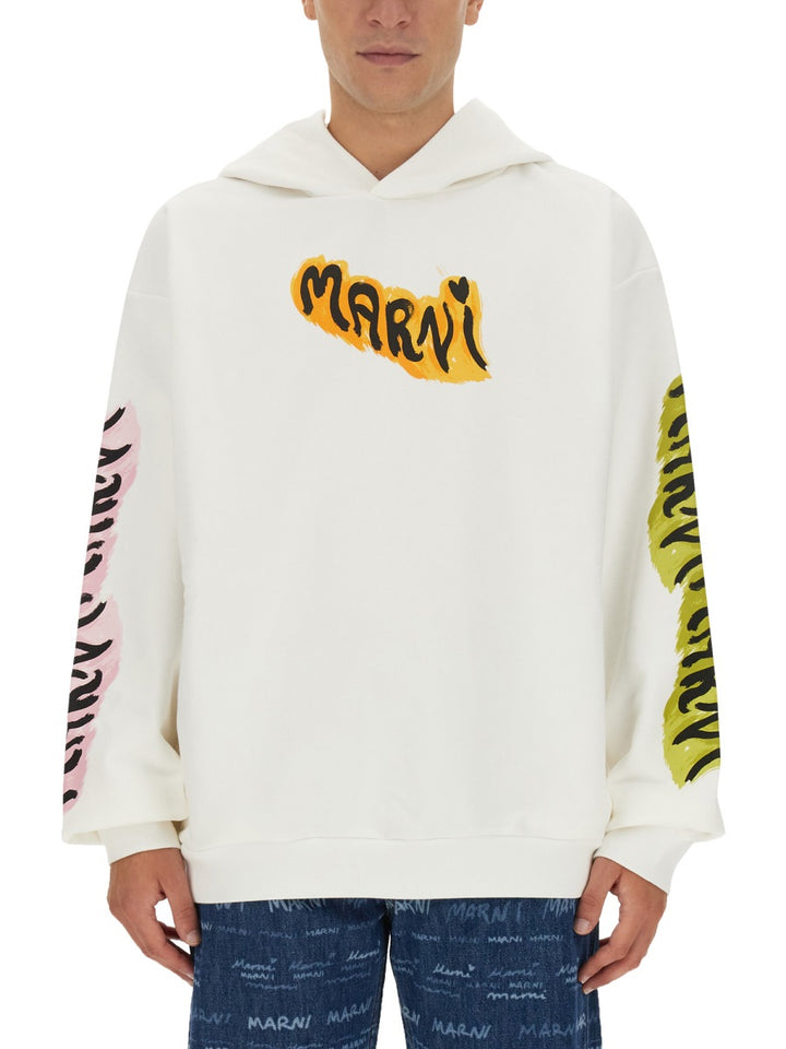 Marni Sweatshirts - White | Wanan Luxury