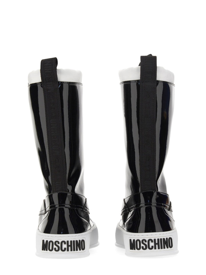 Moschino Boots - Black | Wanan Luxury