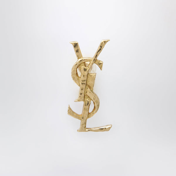 Cassandre Hammered Single Earring In Brass