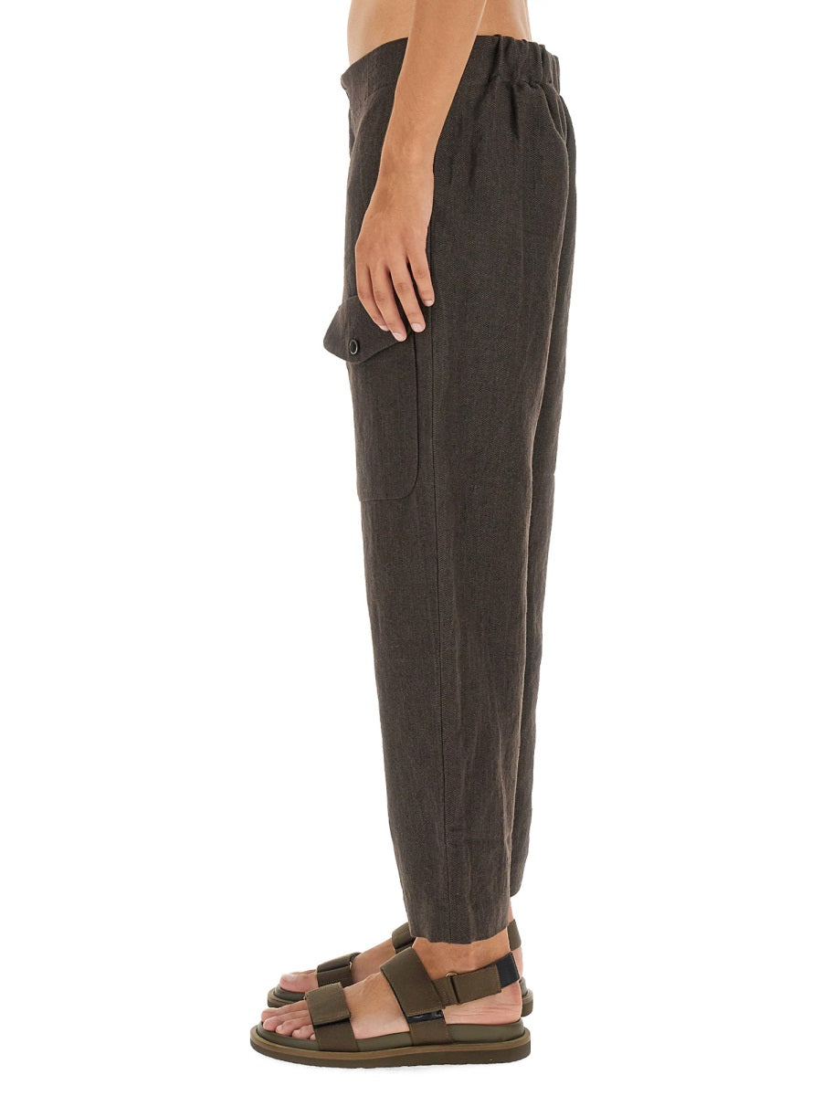 Uma Wang Pants - Brown | eb7463d671ab747dd5d442cc70c821b41b3bb1b0