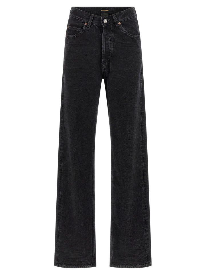 Saint Laurent V Waist Jeans - Black | 2205d8c2dbbde96239234a8f62d30acc41062b42