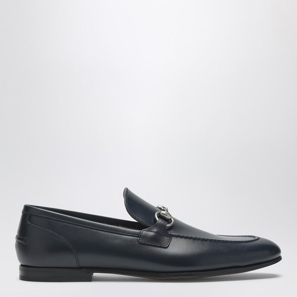 Mocassin bleu avec mors