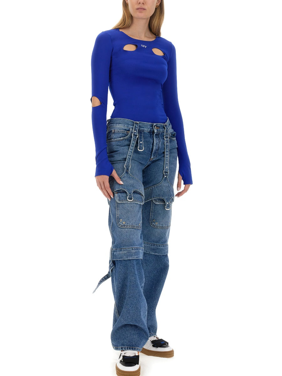 Off-White Denim - Blue | Wanan Luxury