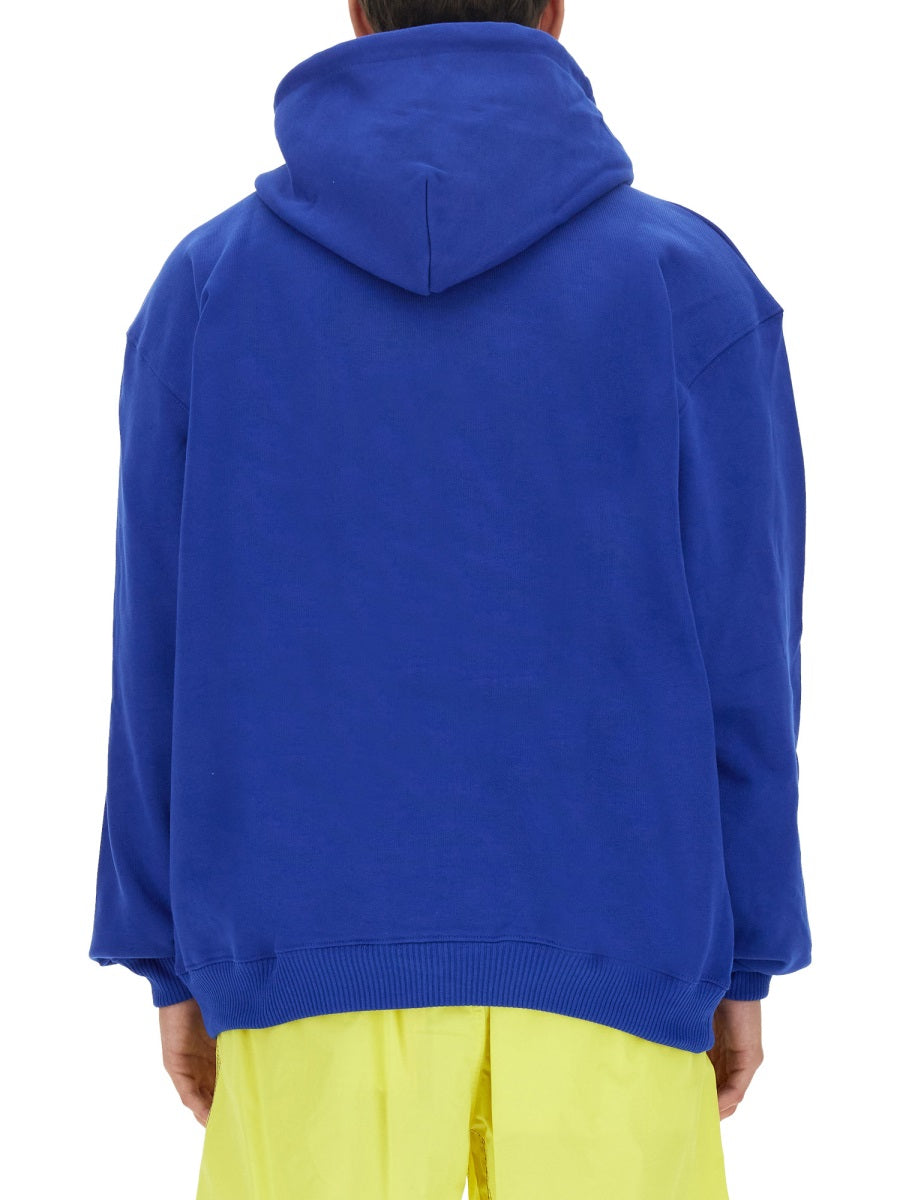 MSGM Sweatshirts - Blue | Wanan Luxury