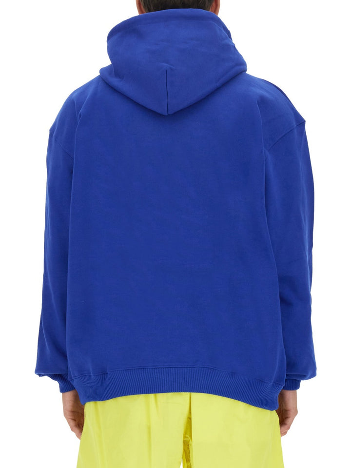 MSGM Sweatshirts - Blue | Wanan Luxury