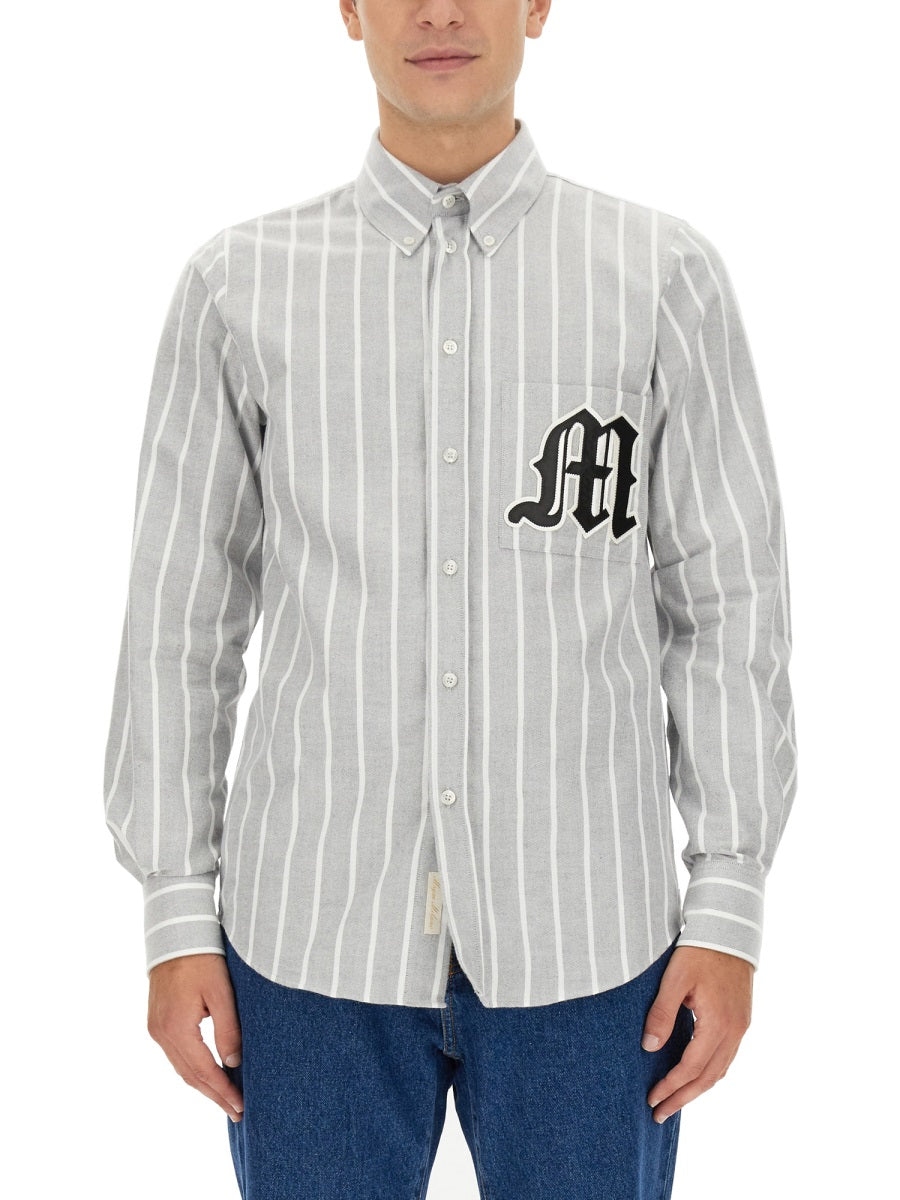 MSGM Shirts - Grey | Wanan Luxury