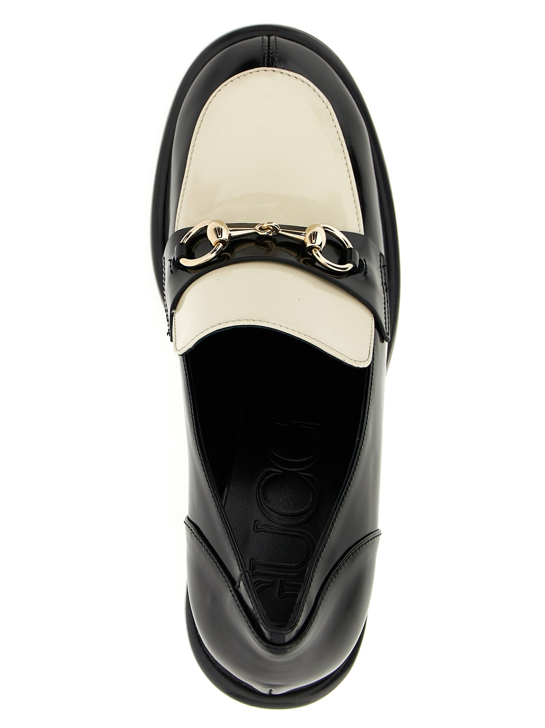 Gucci Morsetto Loafers - White/Black | 68d111c86a576e35637f8fea7b6caee3ac696908