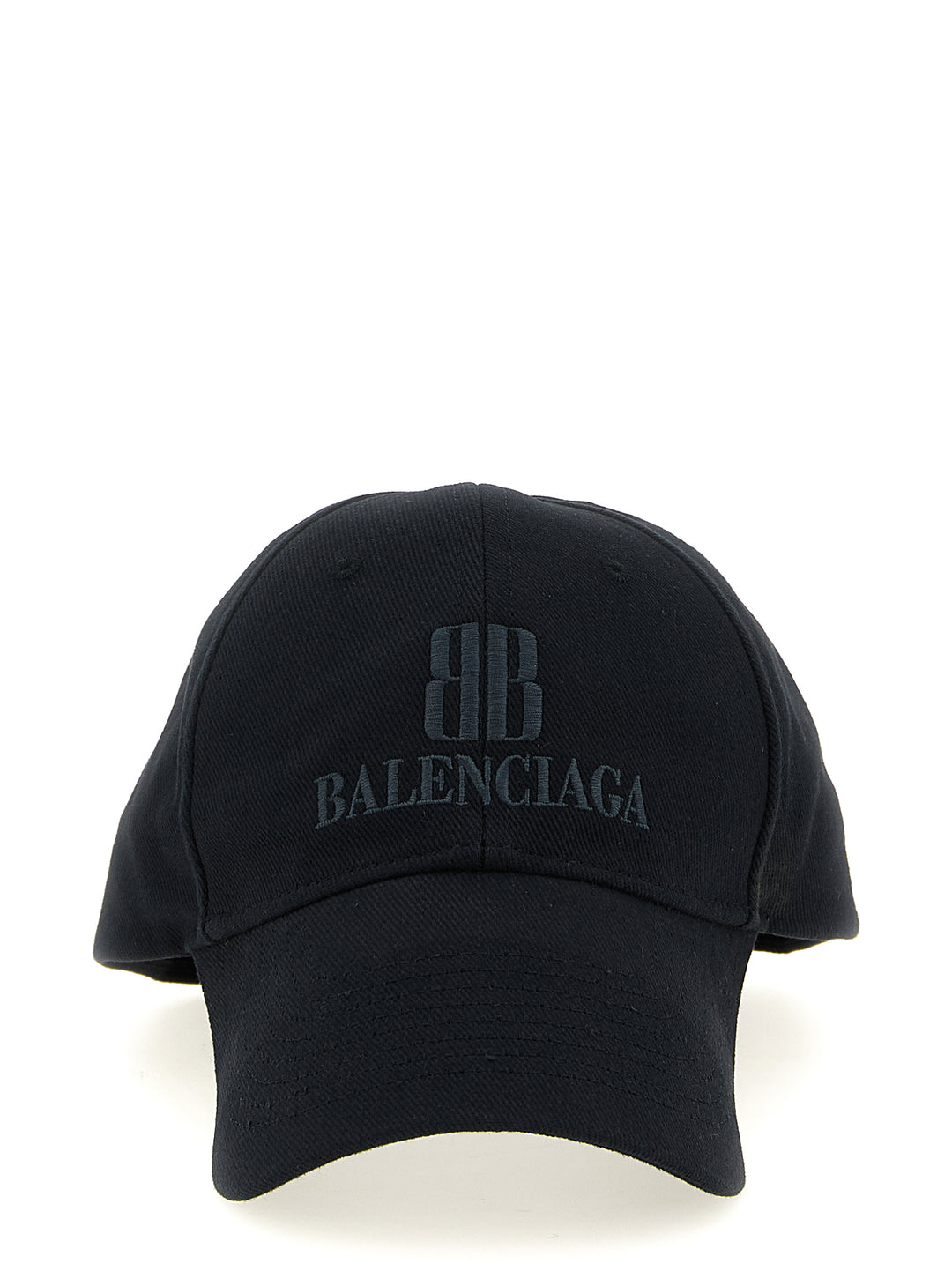 Balenciaga Logo Embroidery Cap Hats - Black | f32b56438e3020f5016f306567829b5aef62a156