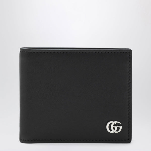 Black Gg Marmont Bi-Fold Wallet