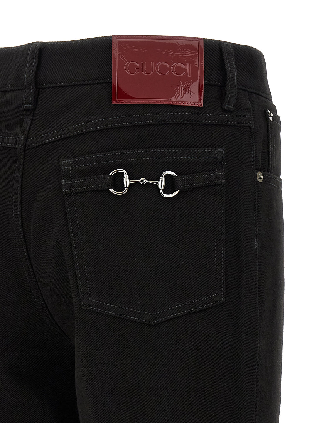 Gucci Morsetto Jeans - Black | c2c339214422473944eb171e471ea312ba7dcde0