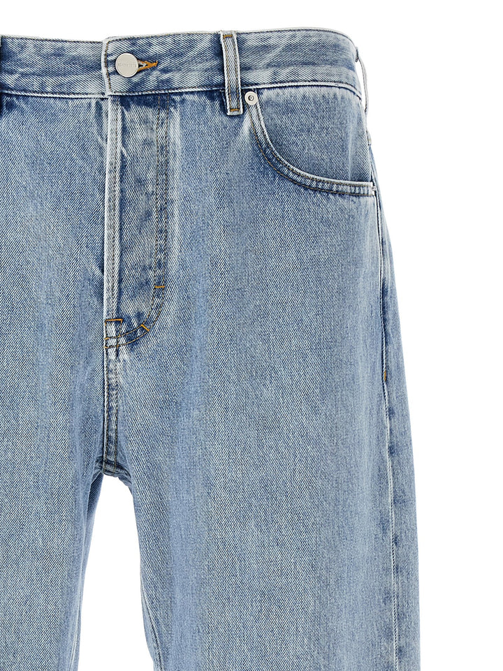 Gucci Gg Insert Jeans - Blue | c90be68f76515bc68d8e79d8c69d79aded1d5b88