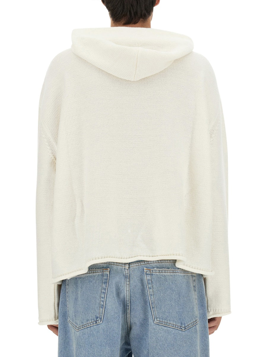 MM6 Maison Margiela Sweaters - White | Wanan Luxury