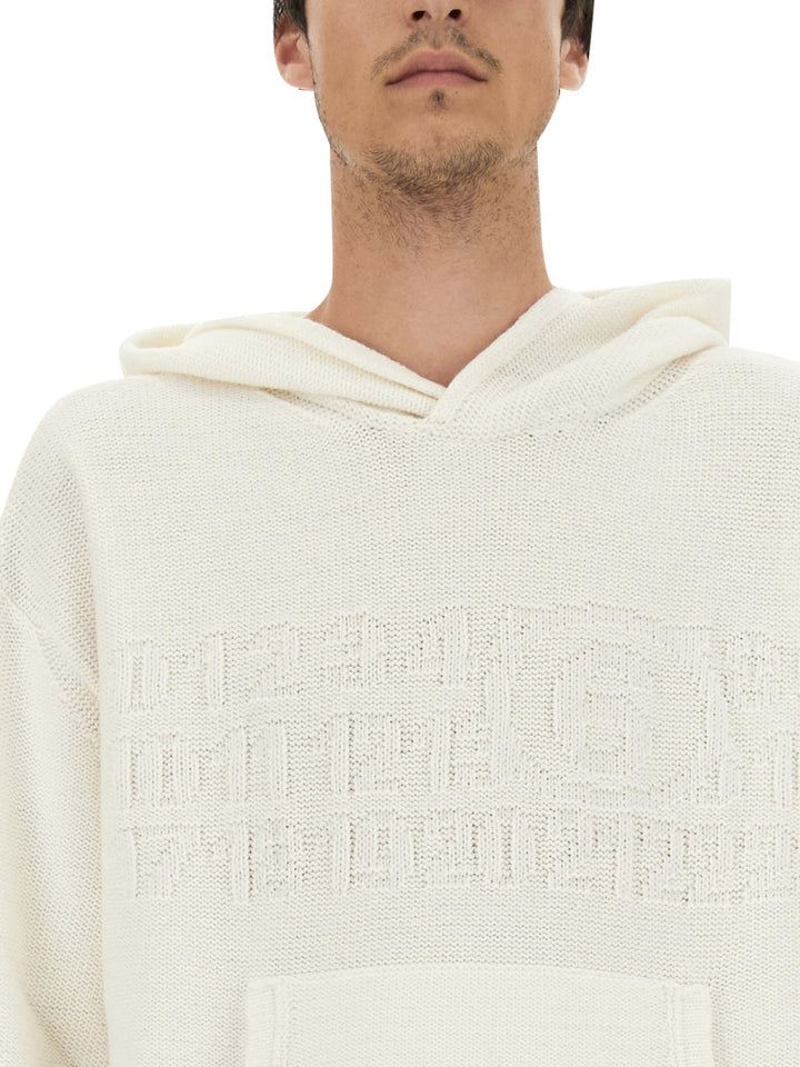 MM6 Maison Margiela Sweaters - White | Wanan Luxury