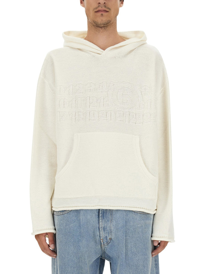 MM6 Maison Margiela Sweaters - White | Wanan Luxury
