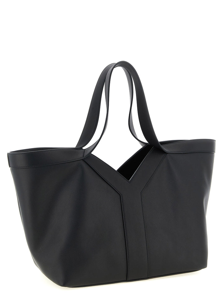 Saint Laurent Y Tote Bag - Black | 6ebdee1f78ee4eb931bcb45c2721a9debe2742a7