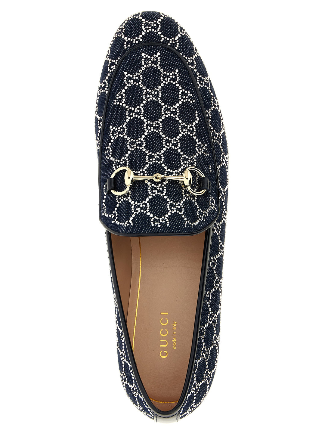 Gucci Gucci Jordaan Loafers - Blue | 745bd720f47f2357a114f45294398af32694e89f