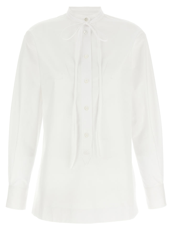 Gucci Double G Embroidery Shirt Shirt and Blouse - White | 05c54f6da343b251df468bd0b1eaf40c3c5d8a4f
