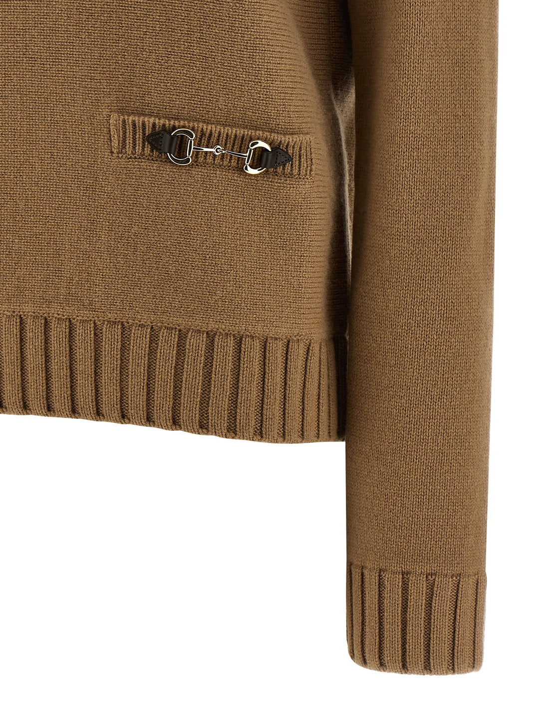 Gucci Morsetto Sweaters and Cardigans - Brown | d5ea1b25b085821d8d0e3734ba1be84c5394e3a5