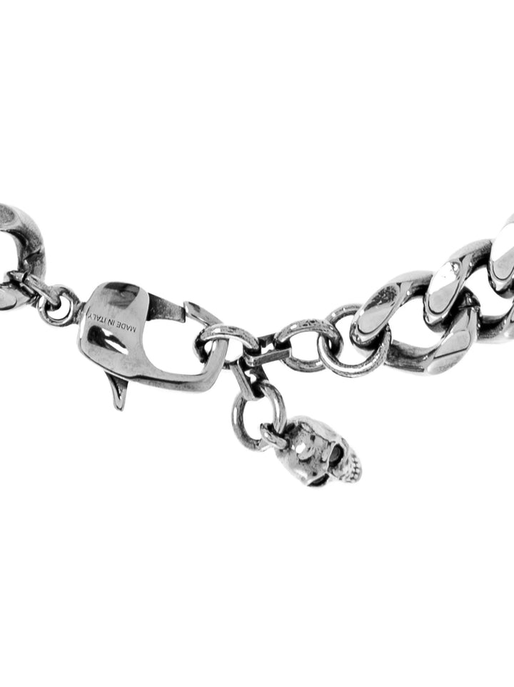 Mcqueen Skull Plate Jewelry - Silver | 91af9a1b86d0a4b4eaeed98b4a12711c0d3974ff