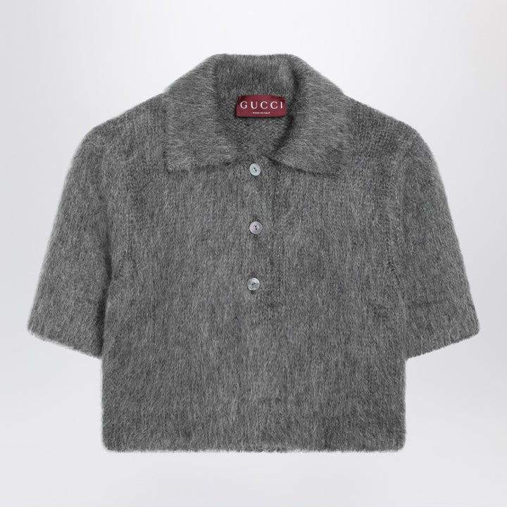 Gucci Shirts & Tops - Grey | 8e668274d4ded9f488cf599b5e82a986b27718bc