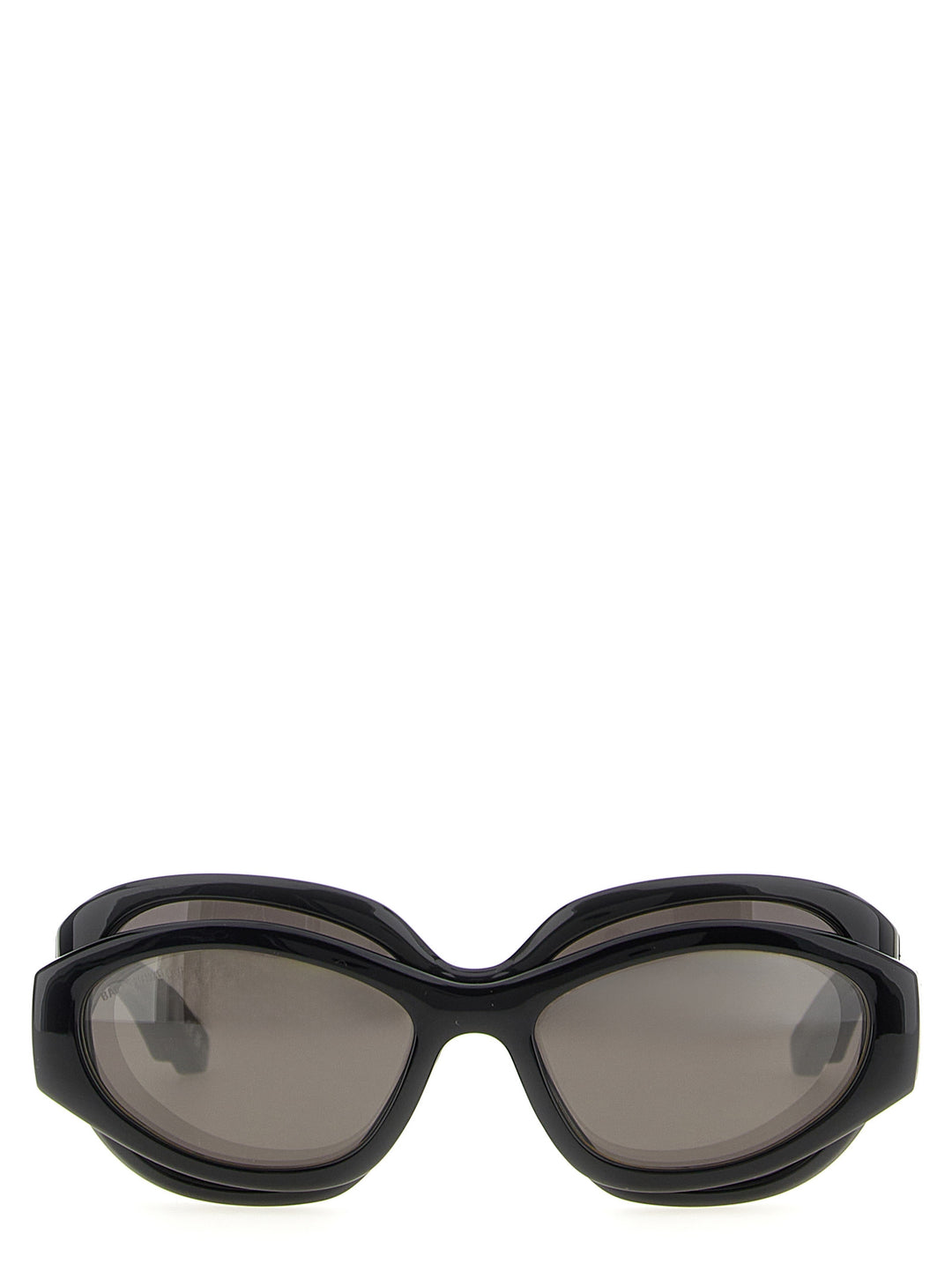 Balenciaga Superbusy Round Sunglasses - Black | 3013811f9f56f240ced59bf5e649de25468de4f3