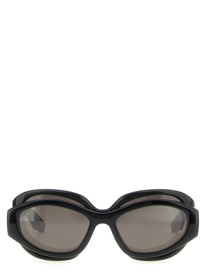 Balenciaga Superbusy Round Sunglasses - Black | 3013811f9f56f240ced59bf5e649de25468de4f3
