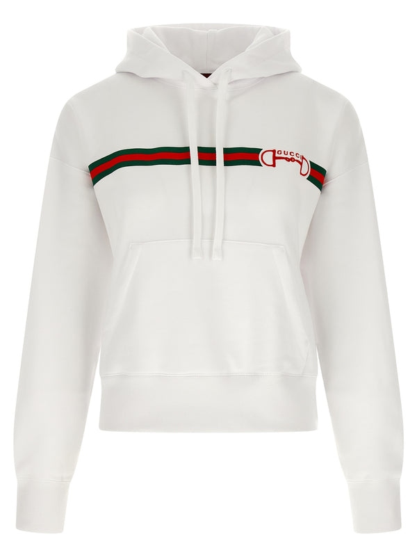 Morsetto Gucci Sweatshirt White