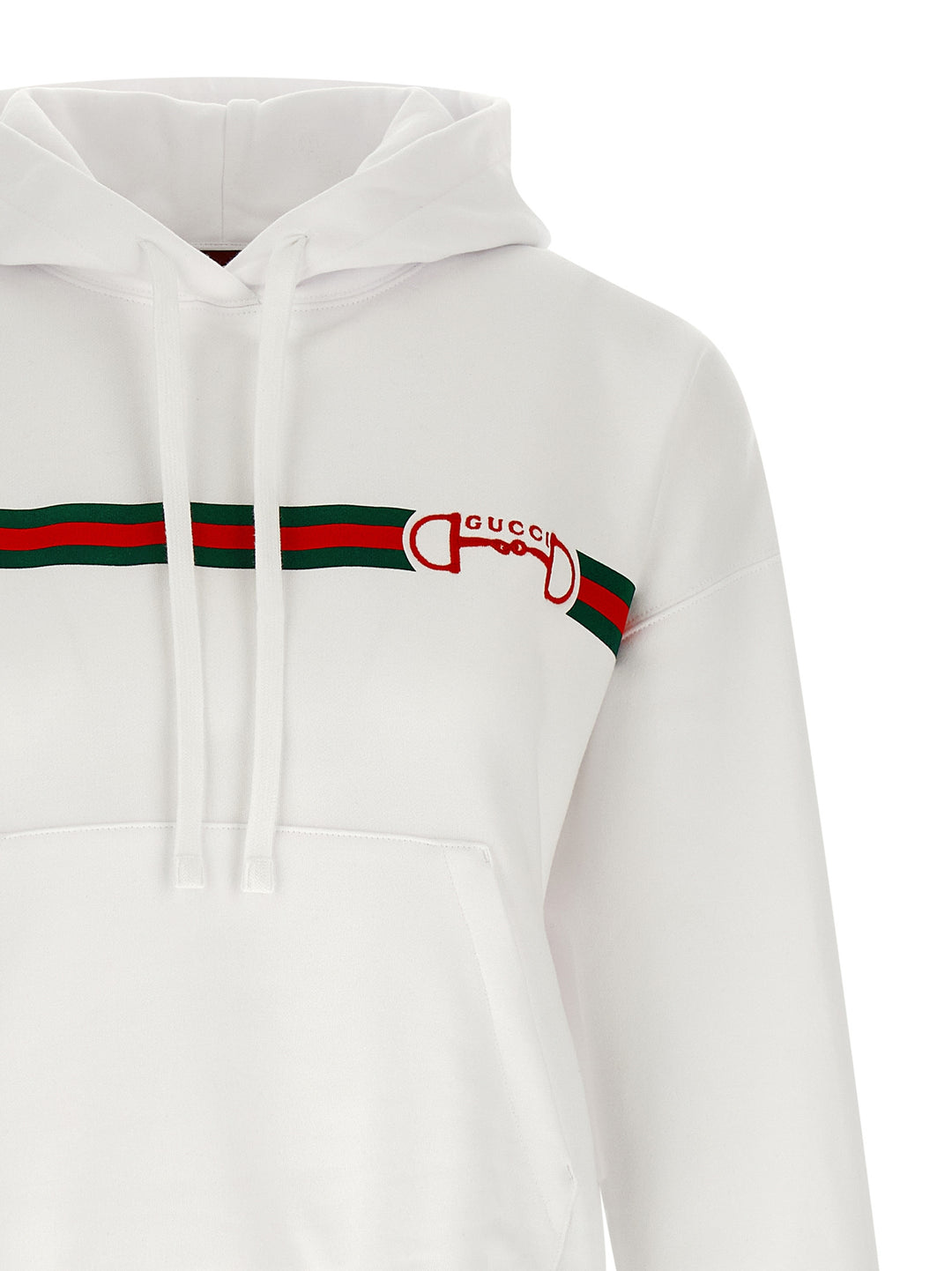 Gucci Morsetto Gucci Sweatshirt - White | a054debdd5a7c578f0c4d2d437c23ed7a0544c23