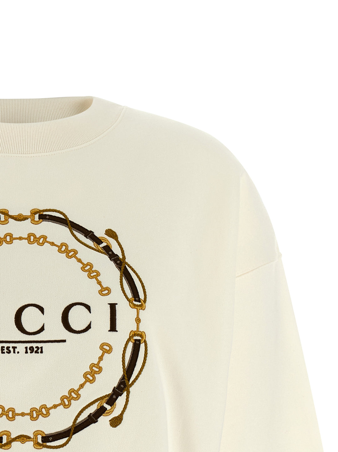 Gucci Embroidery Sweatshirt - White | ff9c6f2c1ec495e77747a421f04e091dd0311bb2