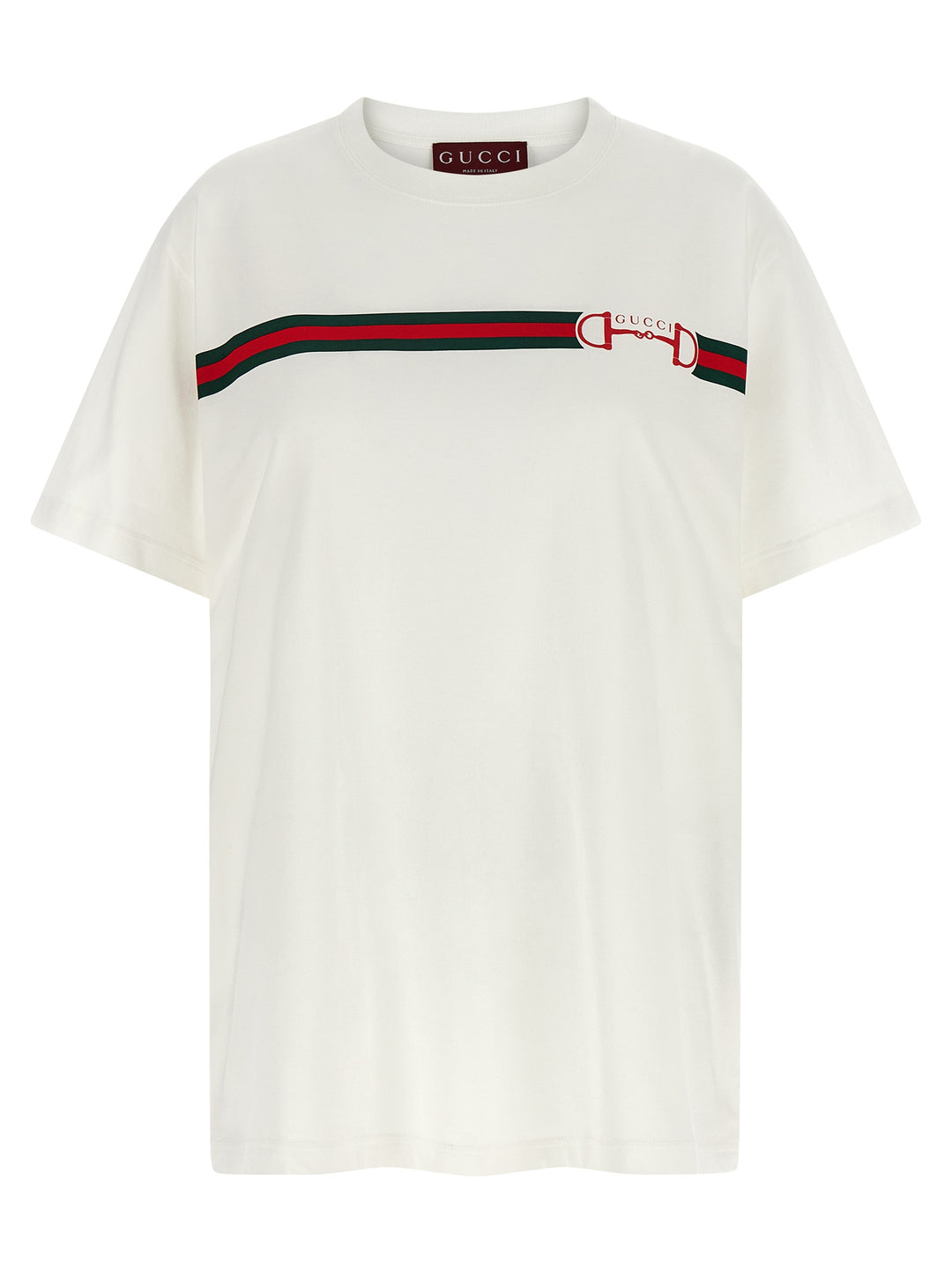 Gucci Nastro Web T-shirt - White | a0df2806868218f6a3aec3d4008dde732e739d57
