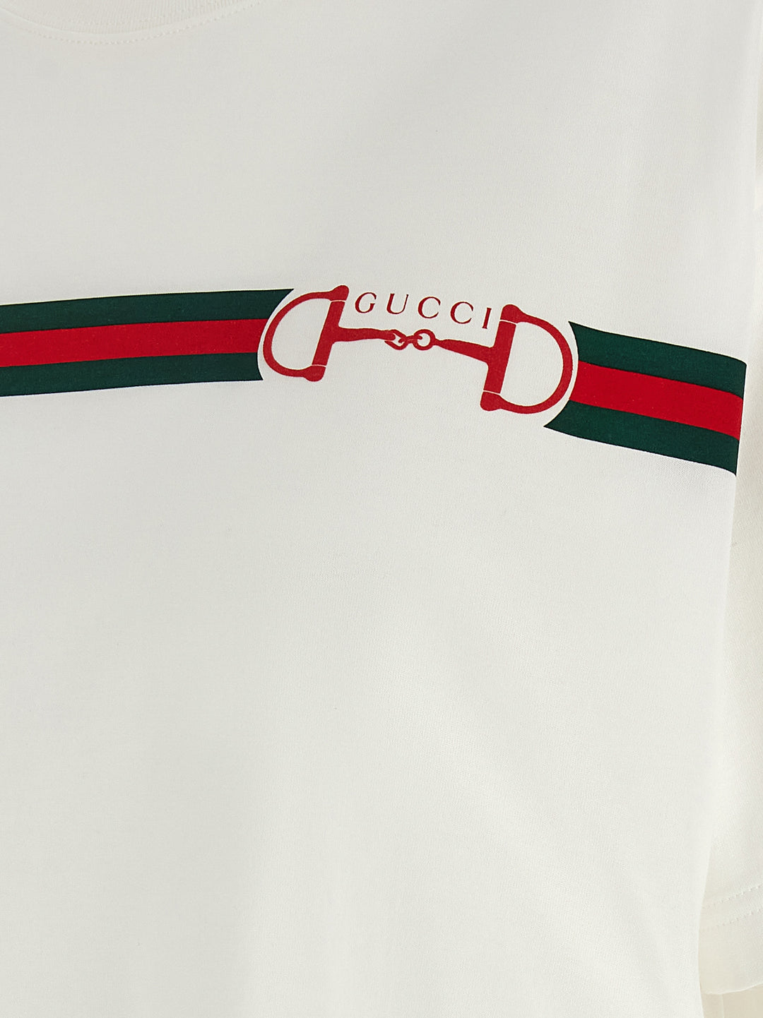 Gucci Nastro Web T-shirt - White | 6e8c377ed8a6afeb16cf14395116323df5e50e1d
