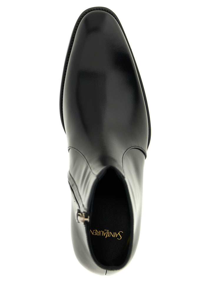 Saint Laurent Roman Boots and Ankle Boots - Black | b3ba01e1e8c918acd370d522fa6f79fc8d0f5c6d