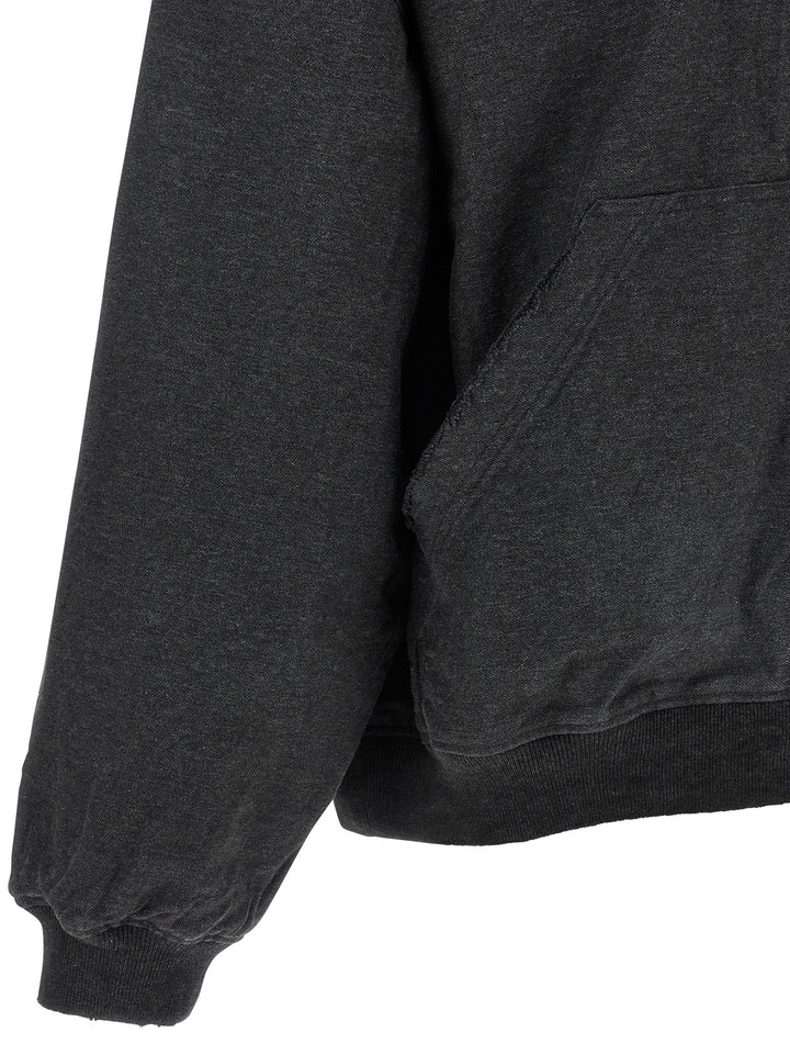 Balenciaga Trompe L Sweatshirt - Gray | bb4111a4dc7f60eaa8ec419c769a3b4704a825fd